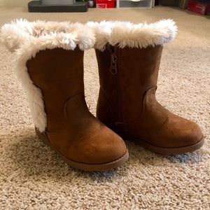 Girls Brown Boots